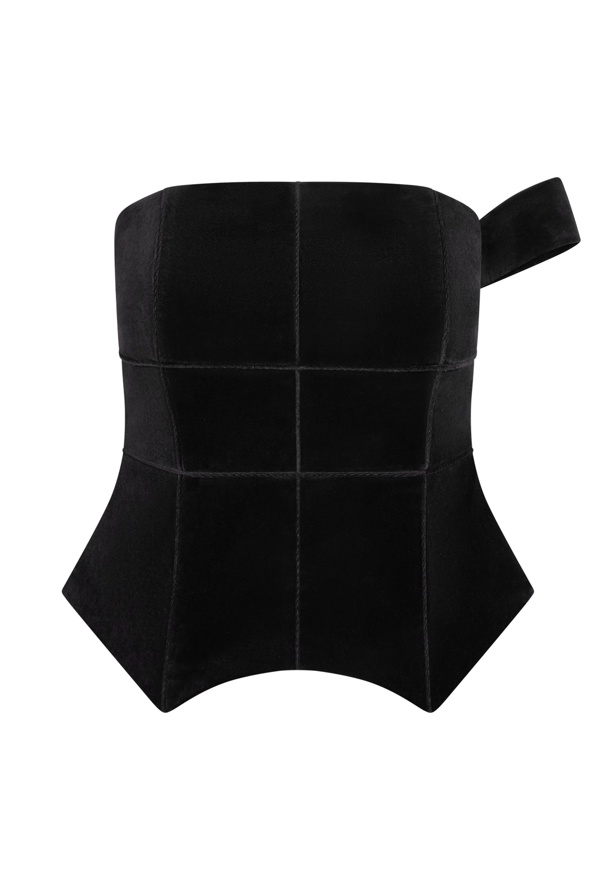 Zephyr velvet top