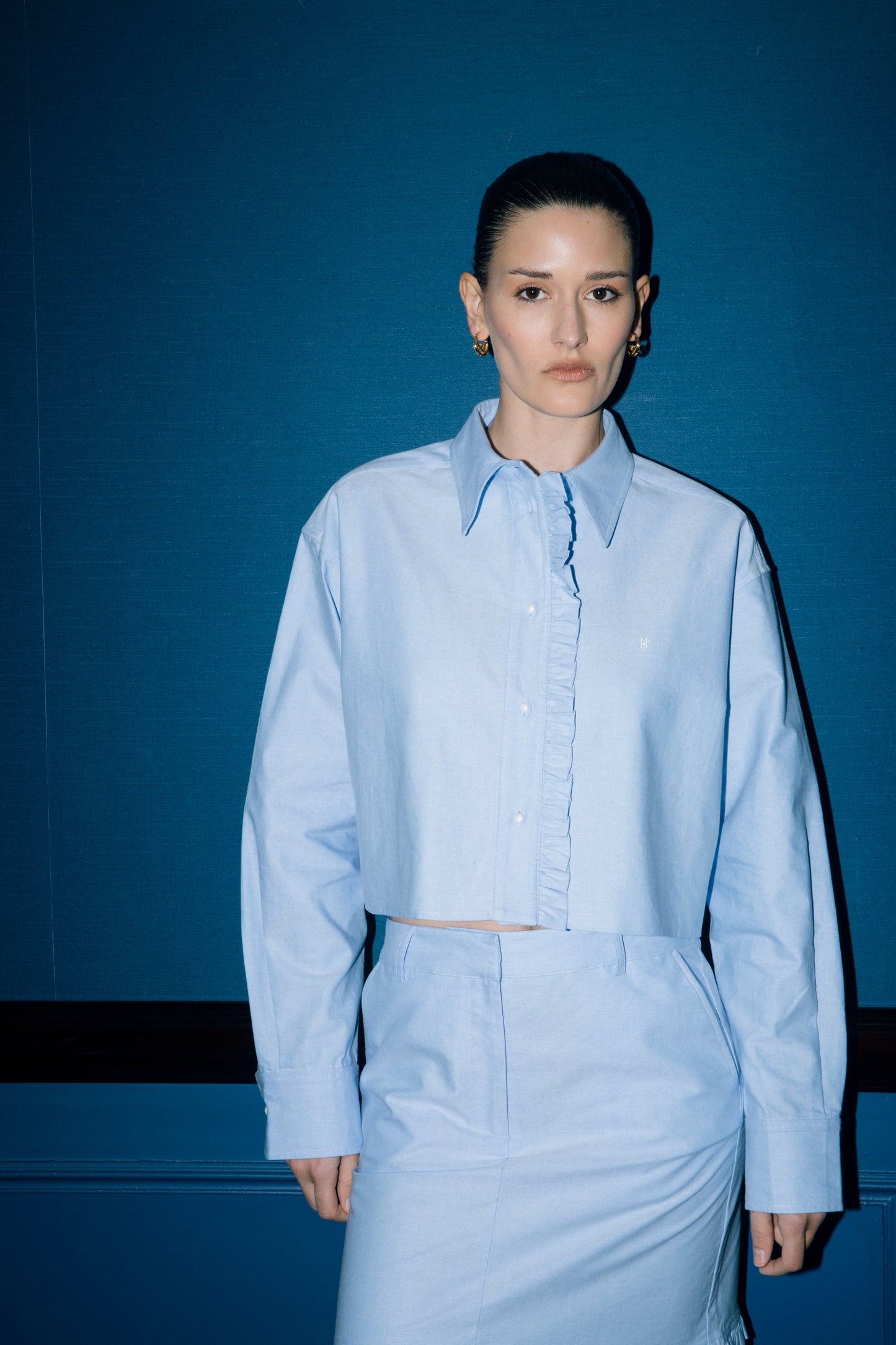 Amara Cotton Poplin Shirt