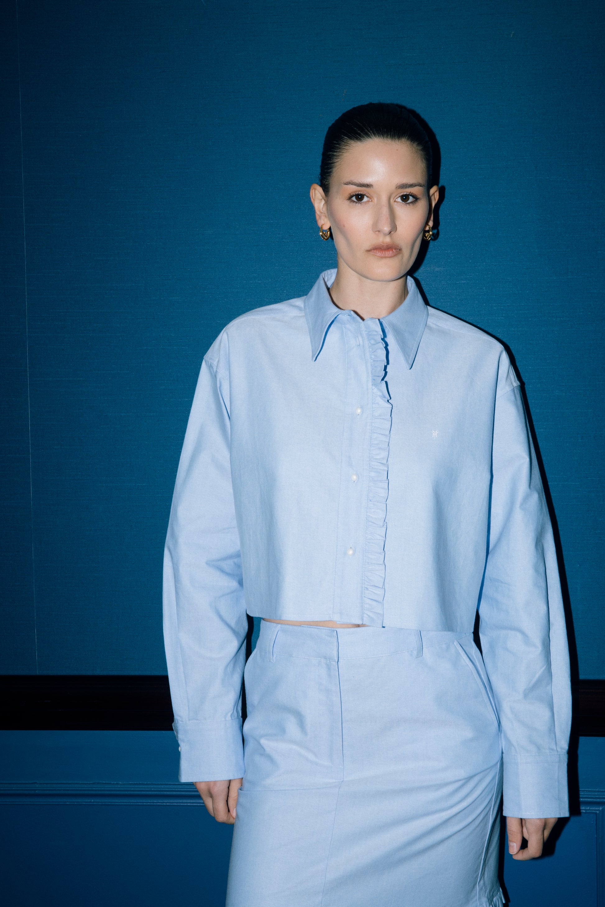 Amara Cotton Poplin Shirt