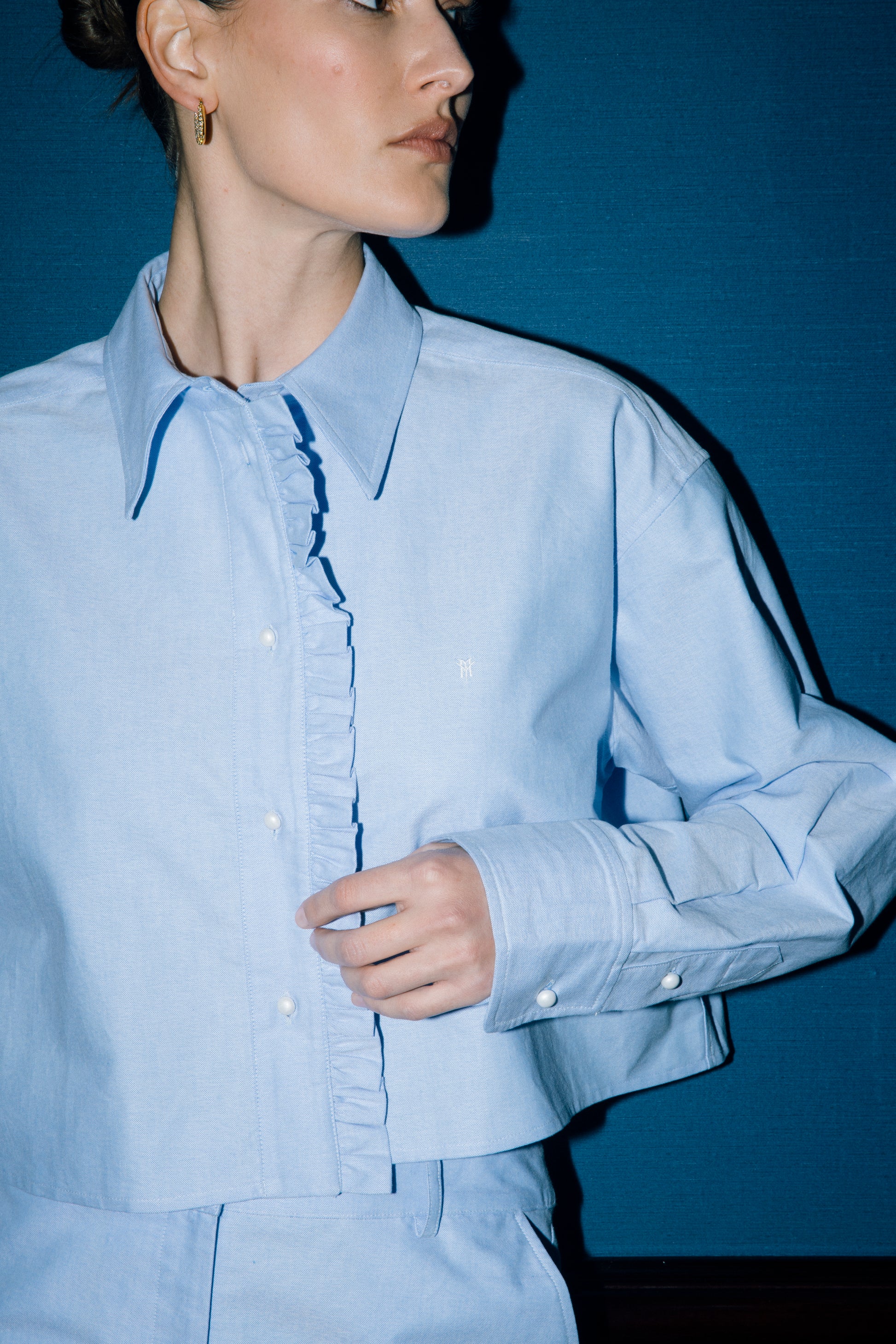 Amara Cotton Poplin Shirt
