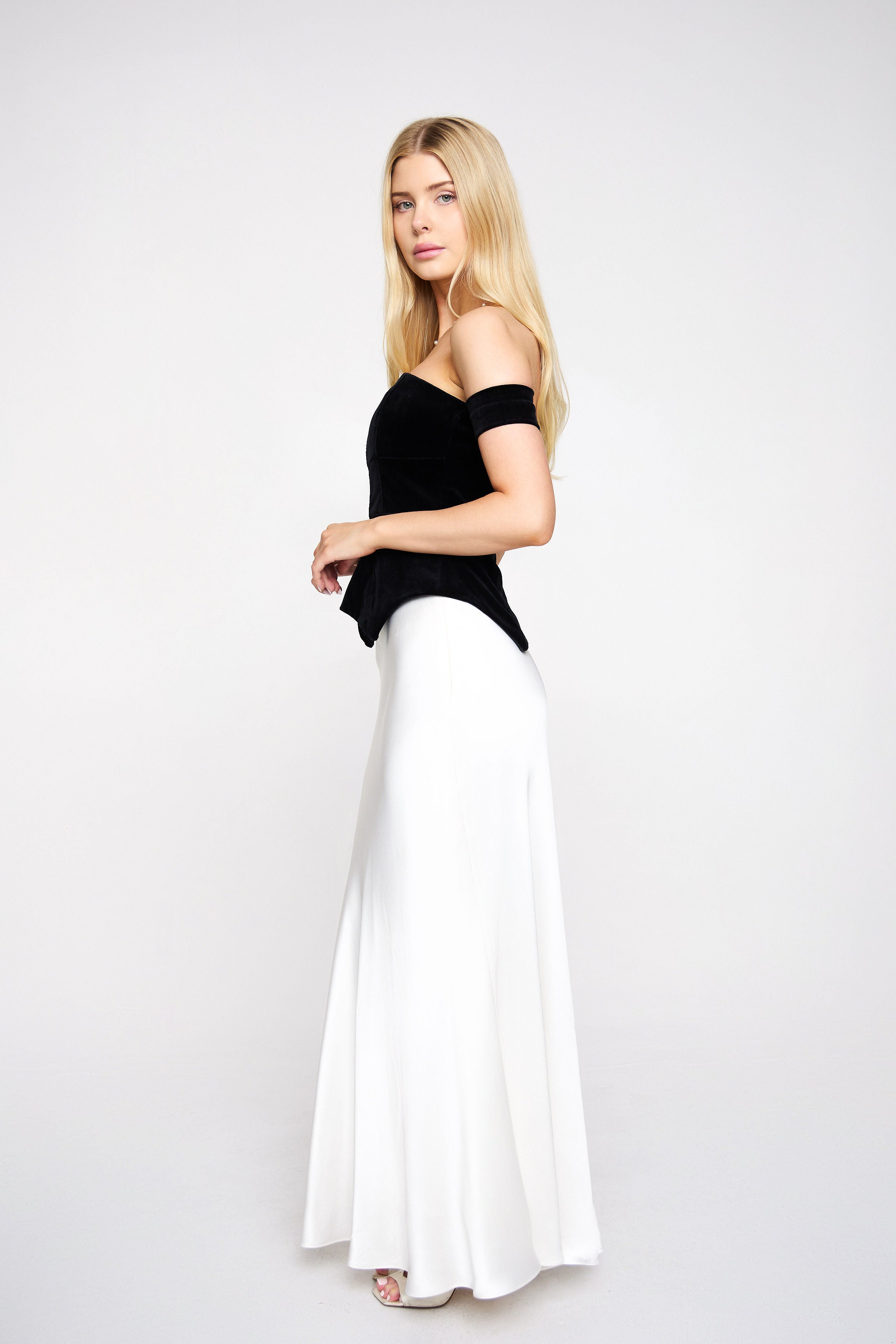 Zephyr velvet top – Marieta Yan