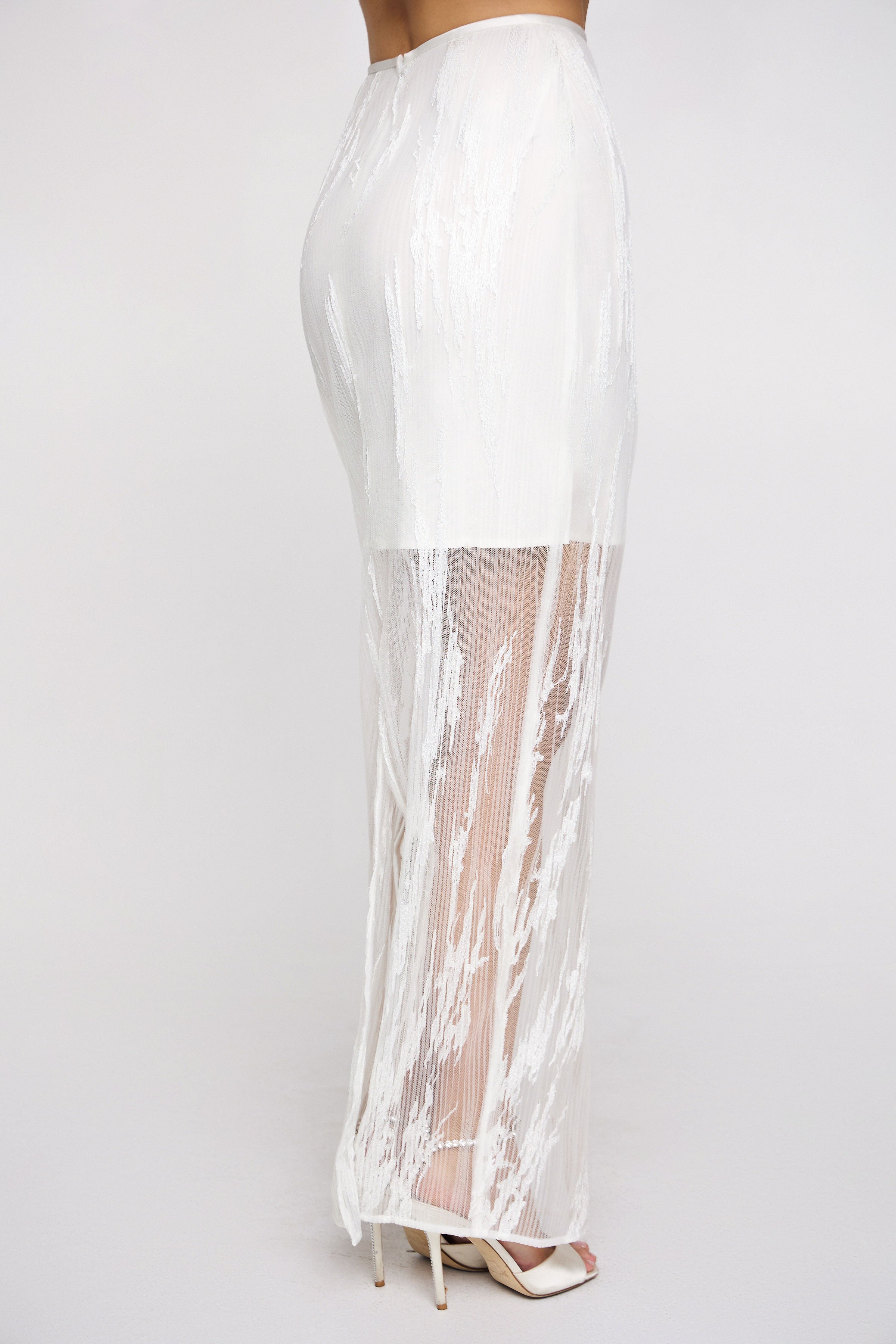 Ophélie sheer pleated skirt – Marieta Yan