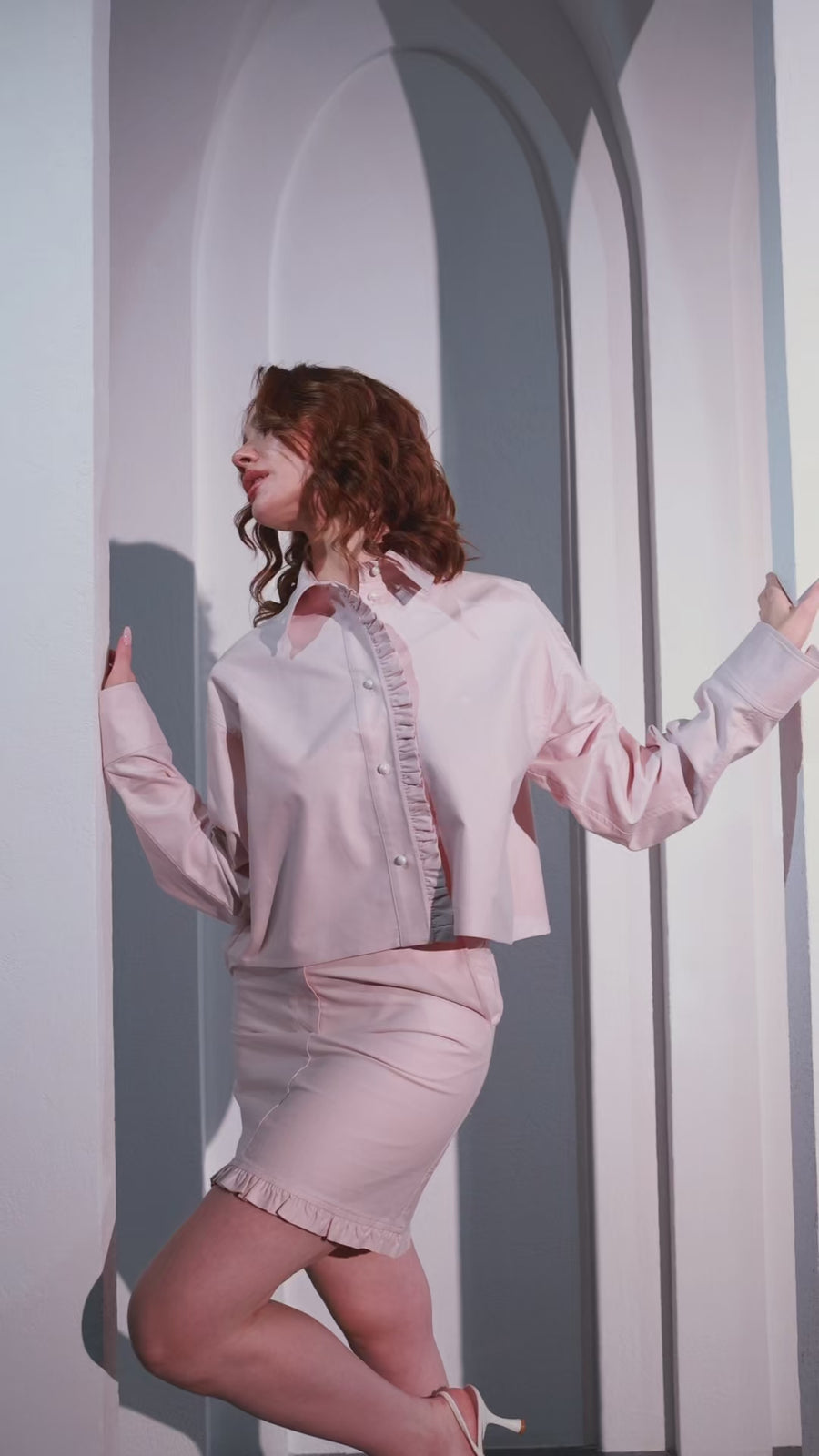 Amara cotton oxford set video